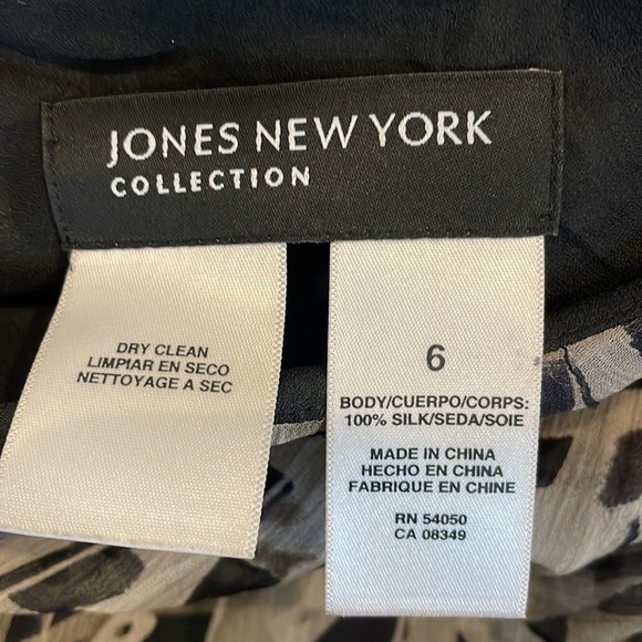 Jones New York Sik Georgette Midi Skirt - Picture 5 of 9